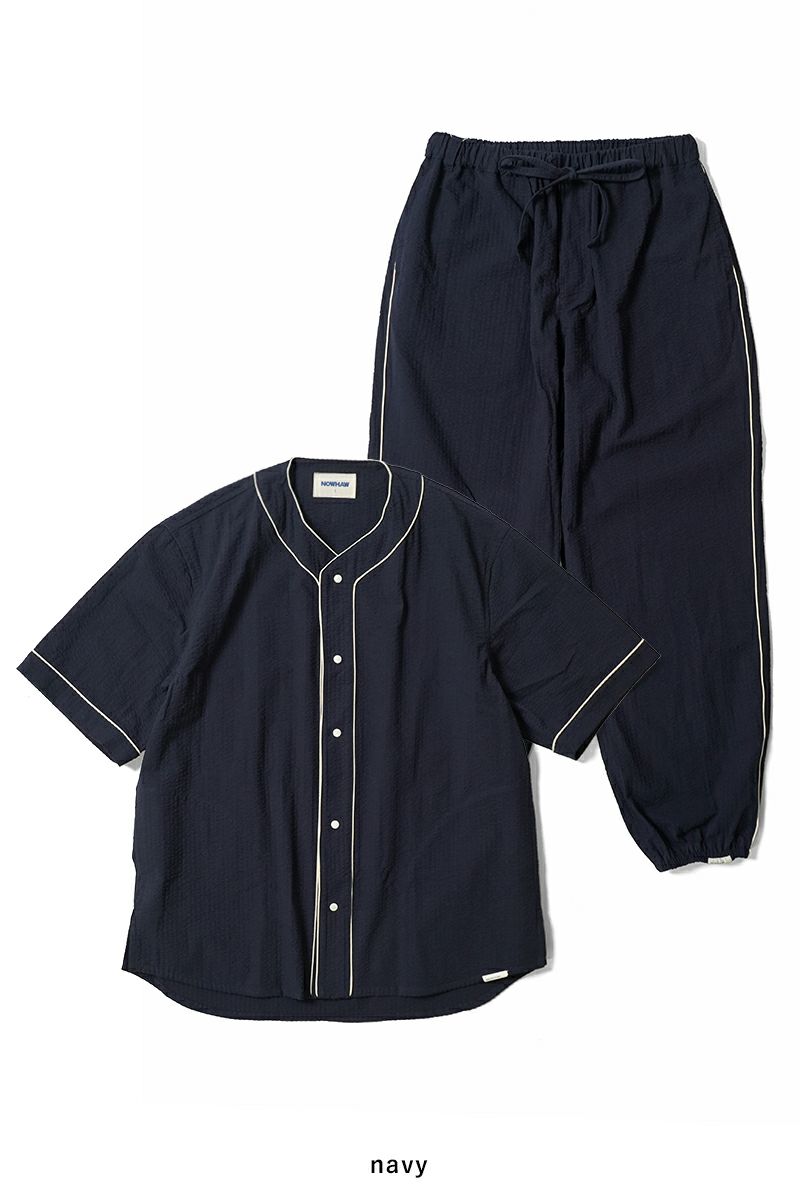 CHASE(CHASSE) ナイロンT&ショーツセットアップ ネイビー NOWHAW