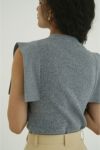 CLANE(クラネ) SQUARE SLEEVE KNIT TOPS スクエアスリーブニットトップス 18106-2252