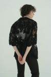 CLANE(クラネ) SHEER FROWER LACE SHIRTS シアーフラワーレースシャツ 18122-4162