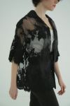 CLANE(クラネ) SHEER FROWER LACE SHIRTS シアーフラワーレースシャツ 18122-4162