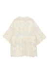 CLANE(クラネ) SHEER FROWER LACE SHIRTS シアーフラワーレースシャツ 18122-4162