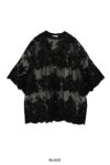 CLANE(クラネ) SHEER FROWER LACE SHIRTS シアーフラワーレースシャツ 18122-4162