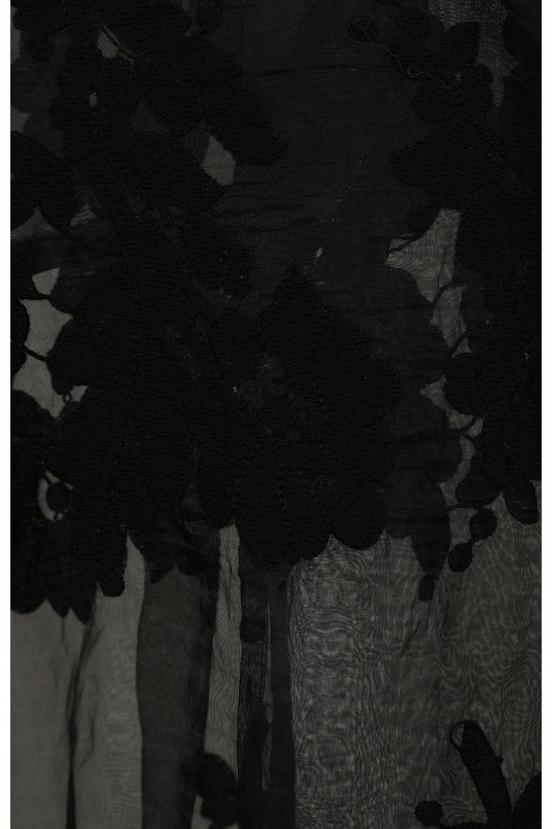 CLANE(クラネ) SHEER FROWER LACE SHIRTS シアーフラワーレースシャツ 18122-4162