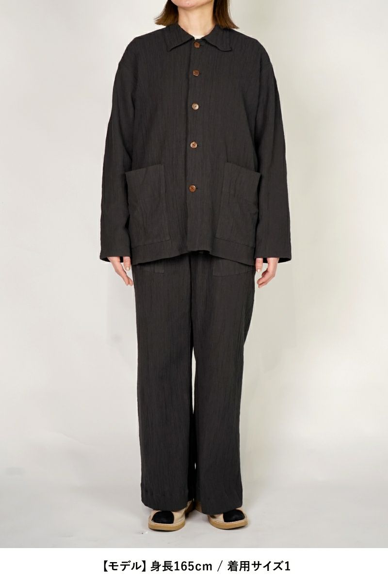 kengo(ケンゴ) cotton banana yoryu 2 pockets jacket コットンバナナ楊柳2ポケットジェケット K25SS-JK1