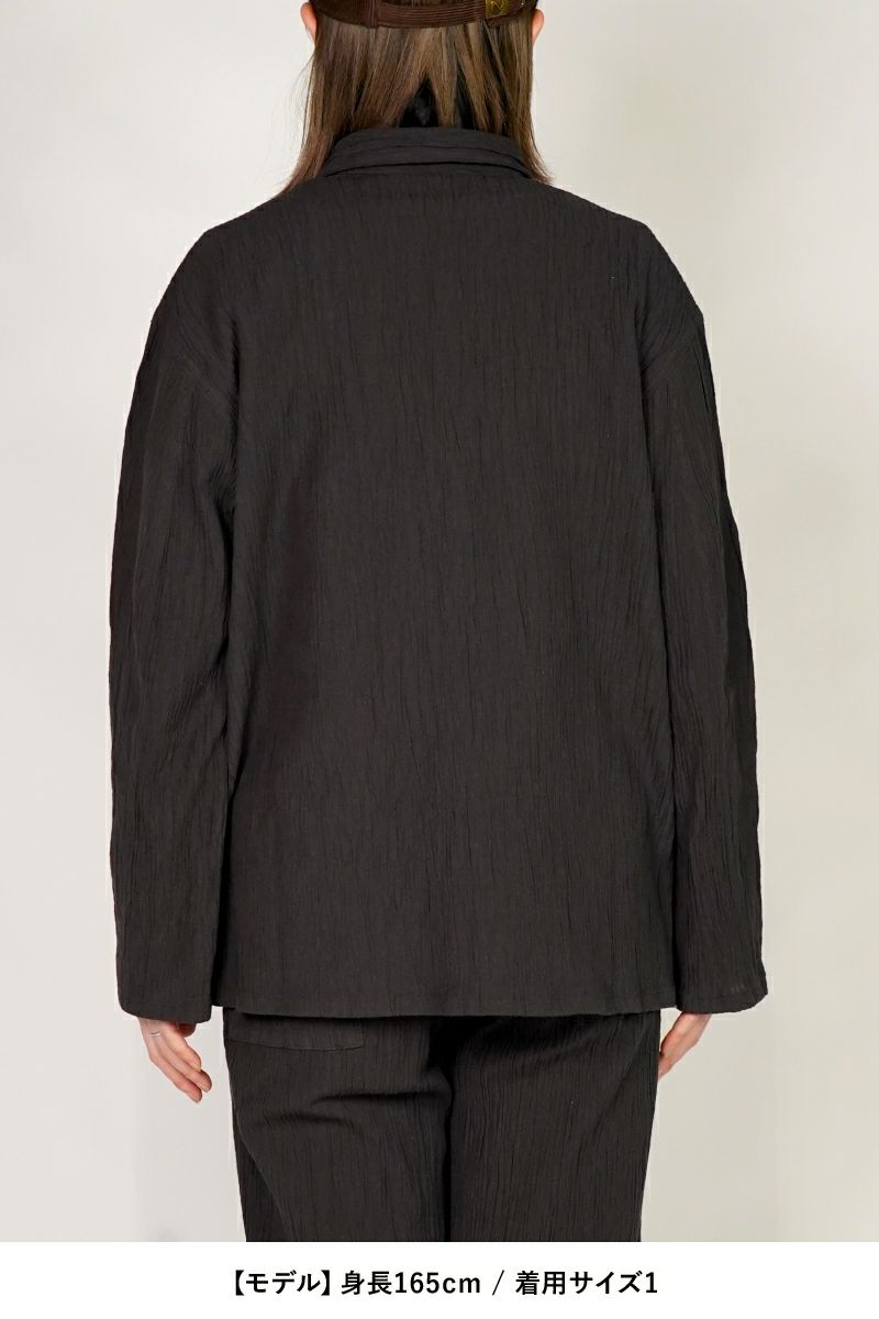 kengo(ケンゴ) cotton banana yoryu 2 pockets jacket コットンバナナ楊柳2ポケットジェケット K25SS-JK1