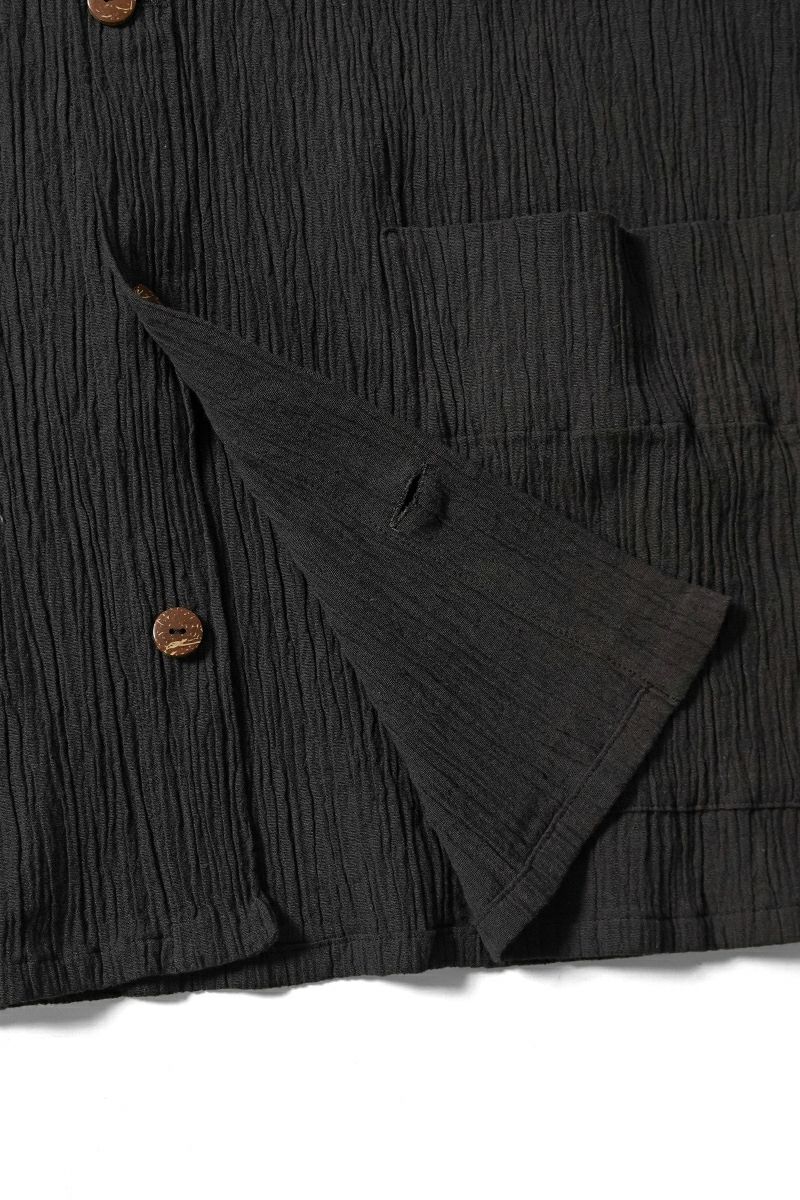 kengo(ケンゴ) cotton banana yoryu 2 pockets jacket コットンバナナ楊柳2ポケットジェケット K25SS-JK1