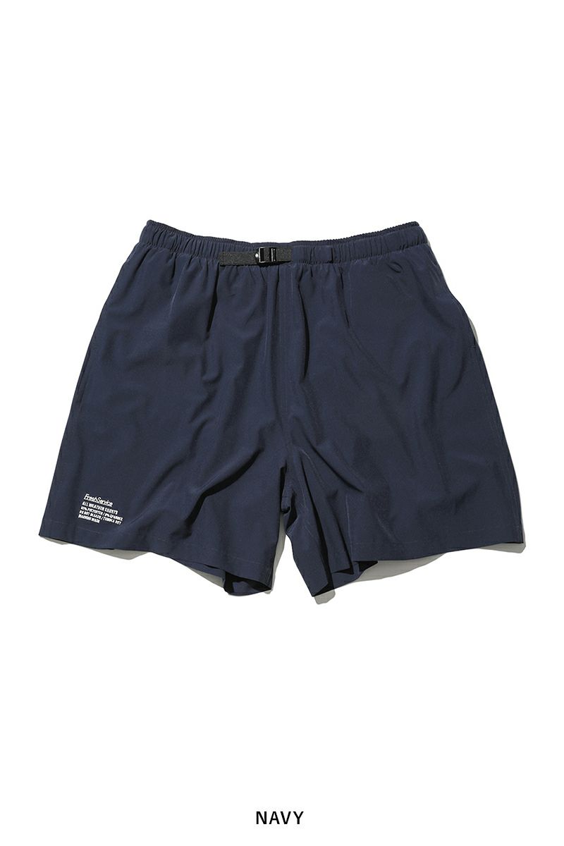 フレッシュサービス　ALL WEATHER SHORTS BLACK FreshService - フレッシュサービス ALL WEATHER SHORTS (BLACK