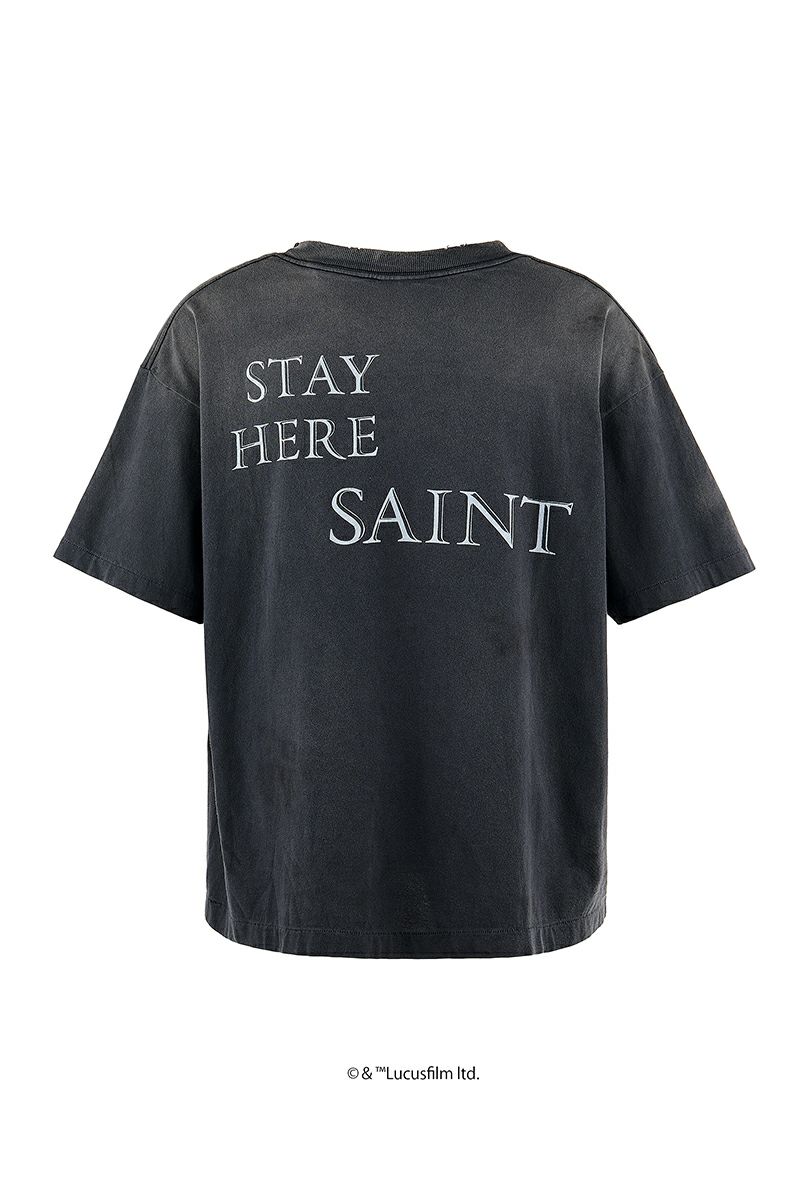 SAINT Mxxxxxx(セントマイケル) SM-HR8-0000-C63 / SW_SS TEE / ANAKIN / BLACK スターウォーズ アナキン 半袖Tシャツ