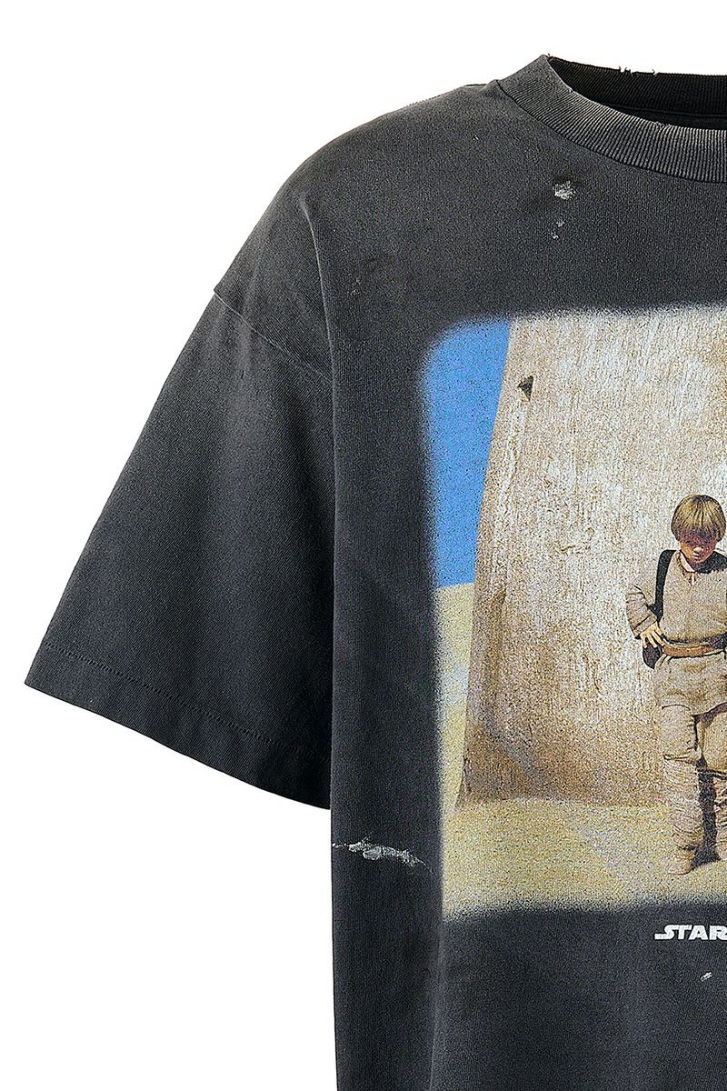 SAINT Mxxxxxx(セントマイケル) SM-HR8-0000-C63 / SW_SS TEE / ANAKIN / BLACK スターウォーズ アナキン 半袖Tシャツ