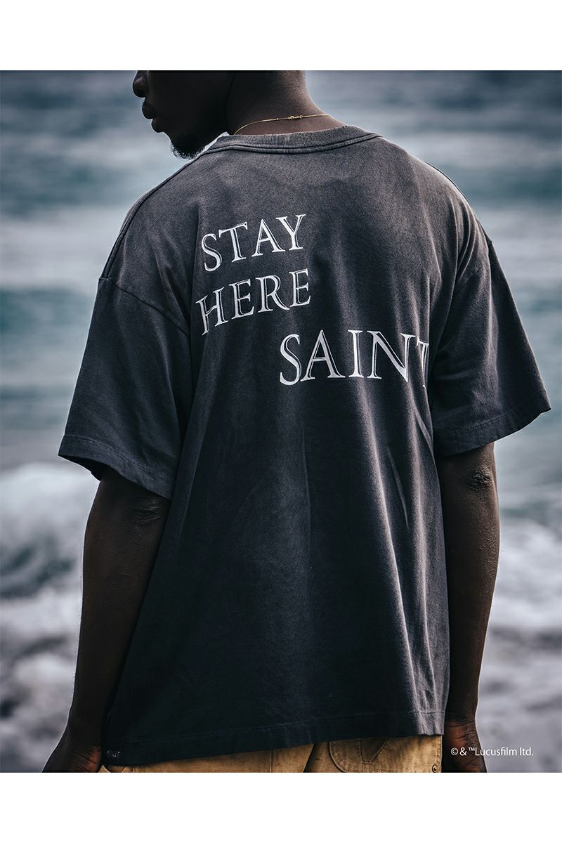 SAINT Mxxxxxx(セントマイケル)；SM-HR8-0000-C63 / SW_SS TEE / ANAKIN / BLACK スターウォーズ アナキン 半袖Tシャツ；07