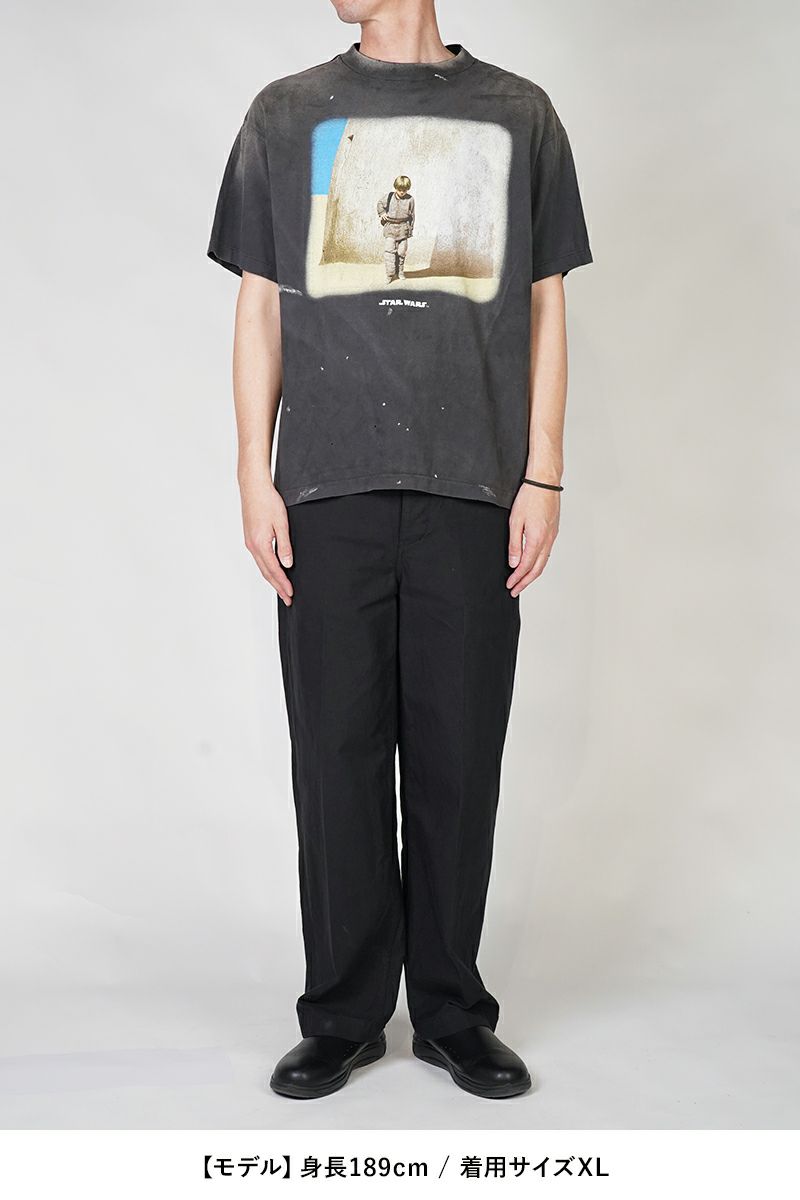 SAINT Mxxxxxx(セントマイケル) SM-HR8-0000-C63 / SW_SS TEE / ANAKIN / BLACK スターウォーズ アナキン 半袖Tシャツ