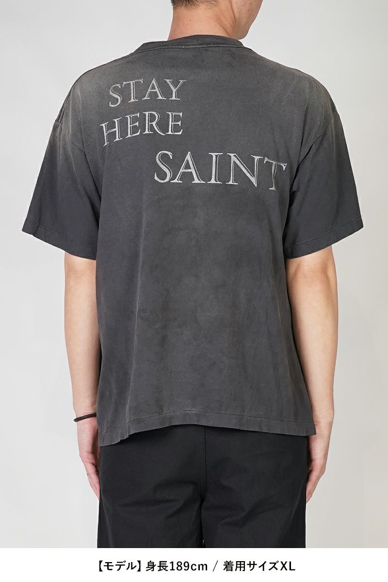SAINT Mxxxxxx(セントマイケル) SM-HR8-0000-C63 / SW_SS TEE / ANAKIN / BLACK スターウォーズ アナキン 半袖Tシャツ