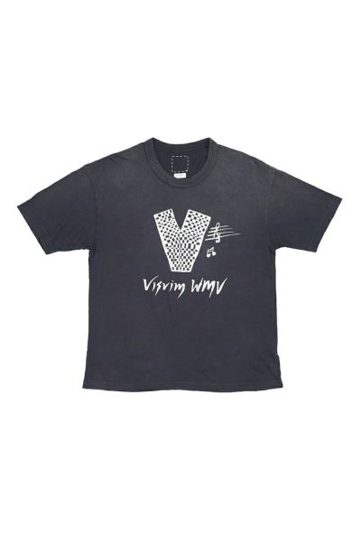 visvim(ビズビム) JUMBO TEE S/S V CRASH ジャンボ半袖Tシャツ Vクラッシュ 0125105010014