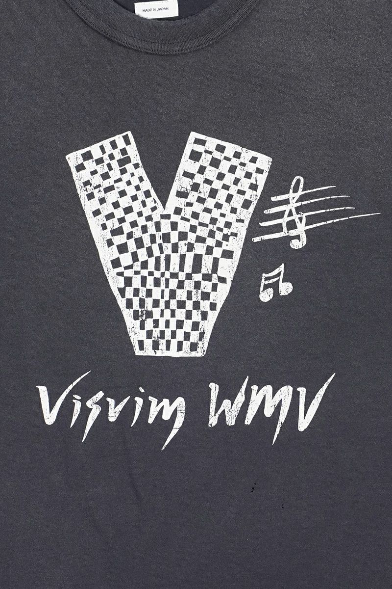 visvim(ビズビム) JUMBO TEE S/S V CRASH ジャンボ半袖Tシャツ Vクラッシュ 0125105010014