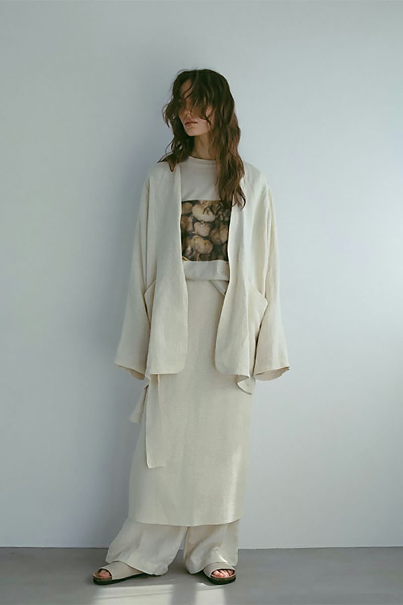 ETRE TOKYO(エトレトウキョウ) レノクロスセミワイドパンツ 1225220091