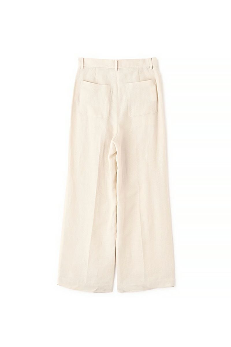 ETRE TOKYO(エトレトウキョウ) レノクロスセミワイドパンツ 1225220091