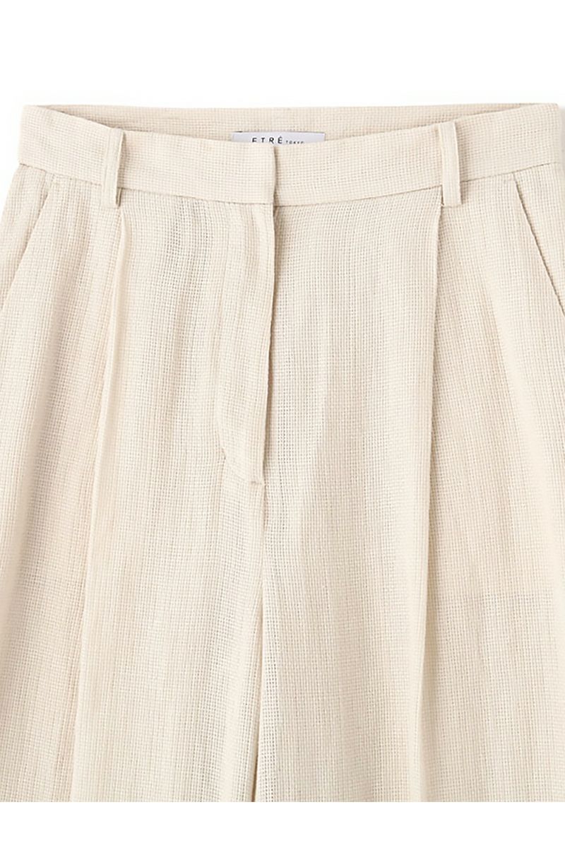 ETRE TOKYO(エトレトウキョウ) レノクロスセミワイドパンツ 1225220091