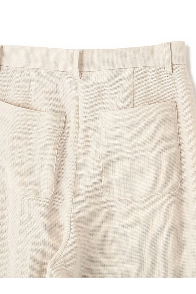 ETRE TOKYO(エトレトウキョウ) レノクロスセミワイドパンツ 1225220091