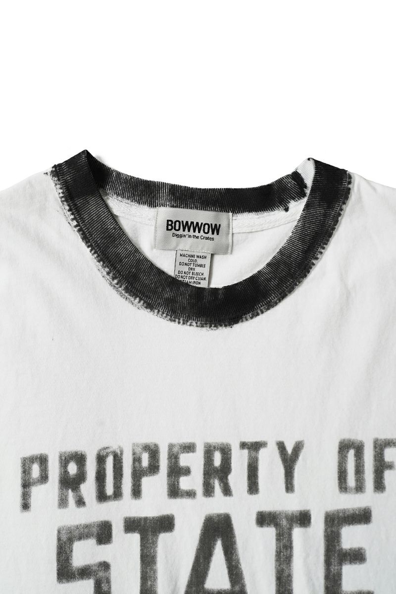 BOWWOW(バウワウ) US PRISONER TRIM TEE USプリスナートリムTシャツ BW251-UPTT