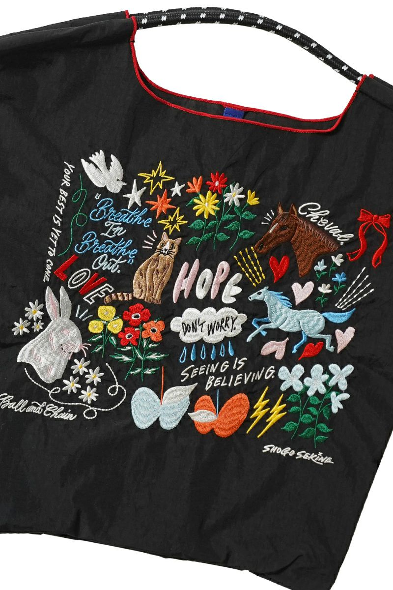 Ball & Chain(ボールアンドチェーン) sekine garden (M) セキネガーデンM S.HOPE(M) セキネホープ ショッピングバック トートバッグ 323003