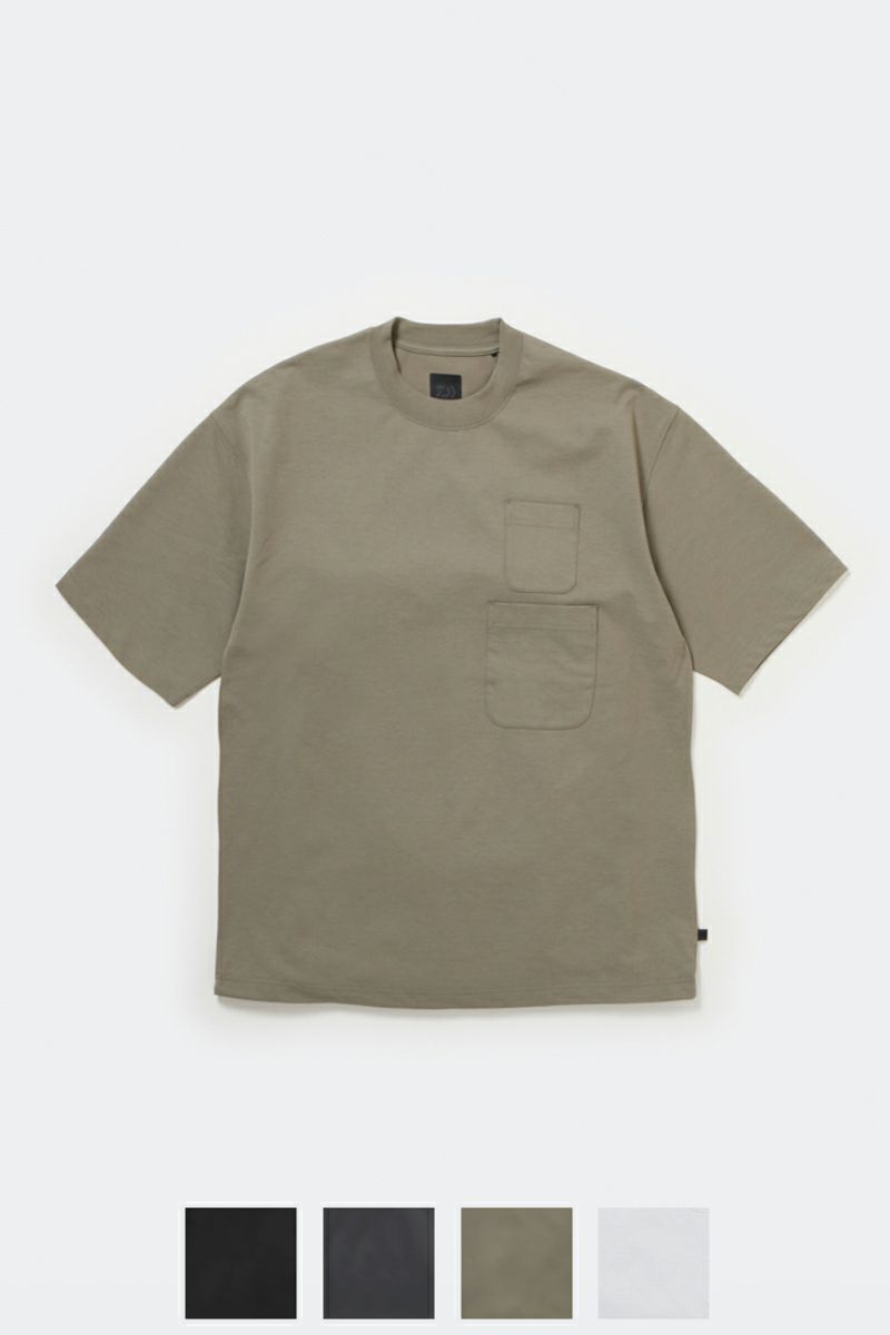 DAIWA PIER 39(ダイワピア39) TECH WPOCKET CREW TEE テック ダブルポケットクルーネックTシャツ BE-32025