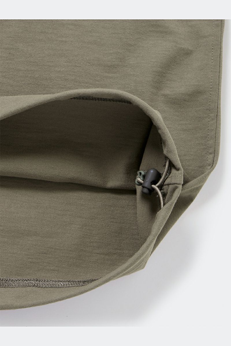 DAIWA PIER 39(ダイワピア39) TECH DRAWSTRING SS TEE テック ドローストリング半袖Tシャツ BE-41025