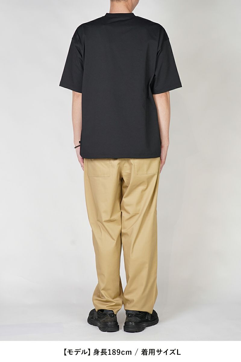 DAIWA PIER 39(ダイワピア39) TECH DRAWSTRING SS TEE テック ドローストリング半袖Tシャツ BE-41025