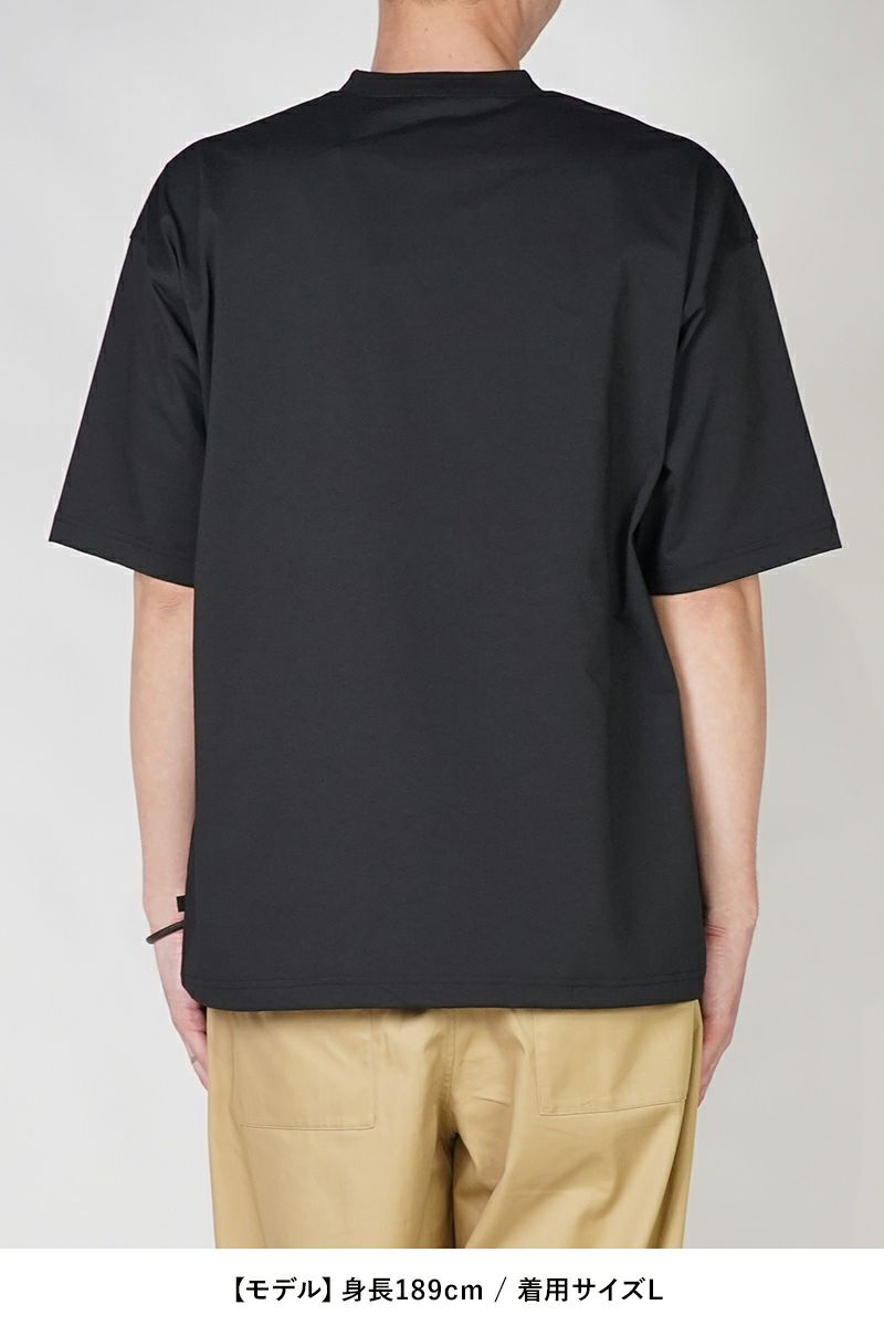 DAIWA PIER 39(ダイワピア39) TECH DRAWSTRING SS TEE テック ドローストリング半袖Tシャツ BE-41025