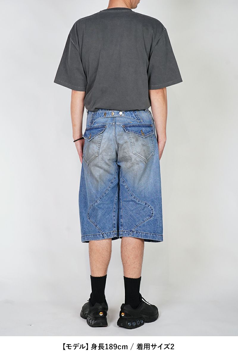 NVRFRGT(ネバーフォーゲット)3D TWISTED JORTS 3Dツイステッドジョーツ NF251P10A