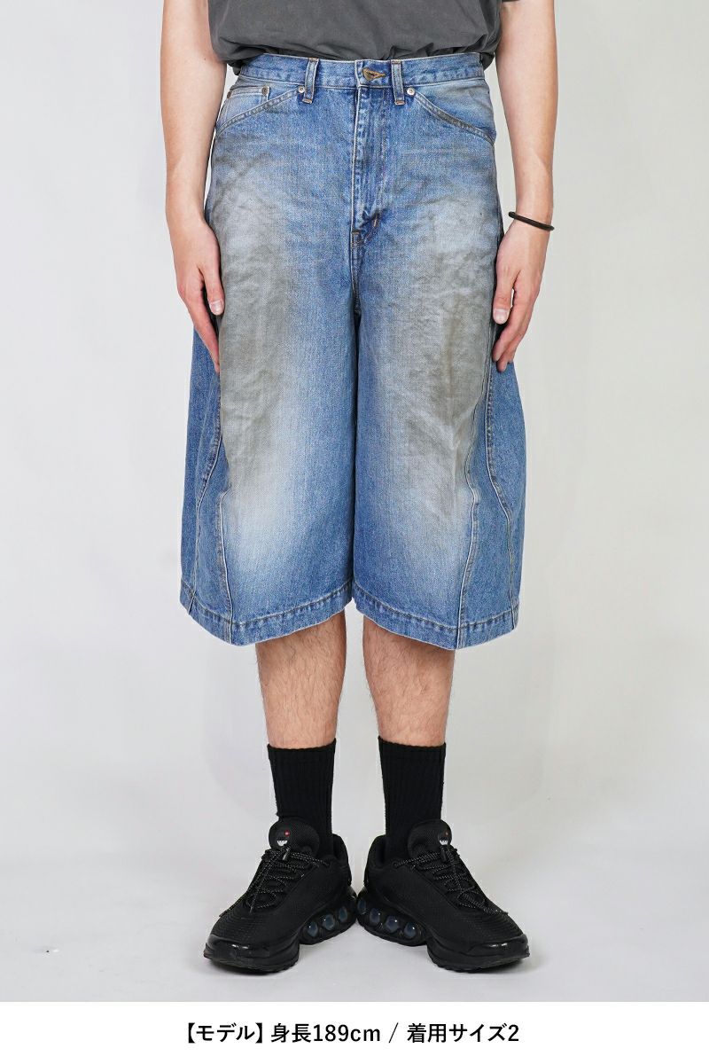 NVRFRGT(ネバーフォーゲット)3D TWISTED JORTS 3Dツイステッドジョーツ NF251P10A