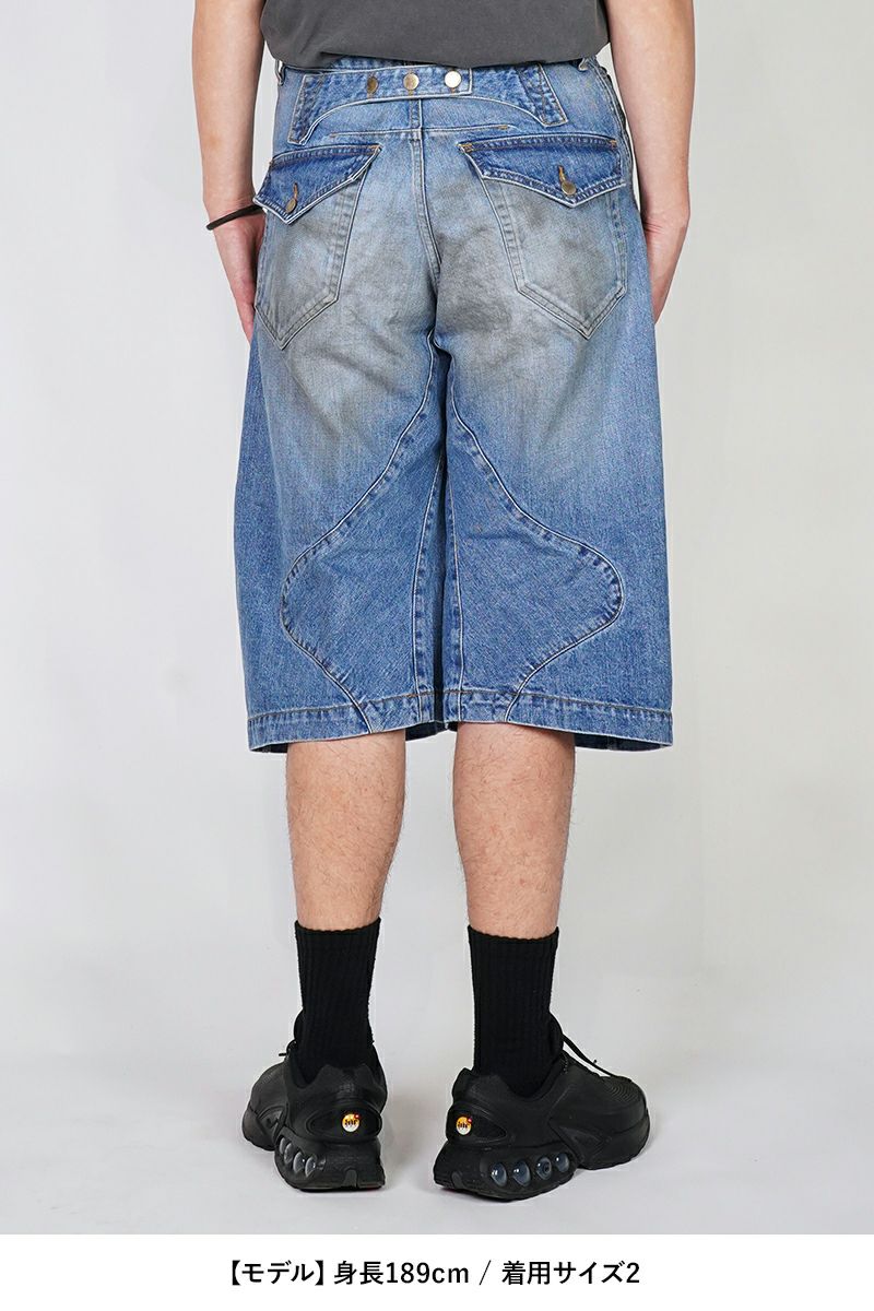 NVRFRGT(ネバーフォーゲット)3D TWISTED JORTS 3Dツイステッドジョーツ NF251P10A