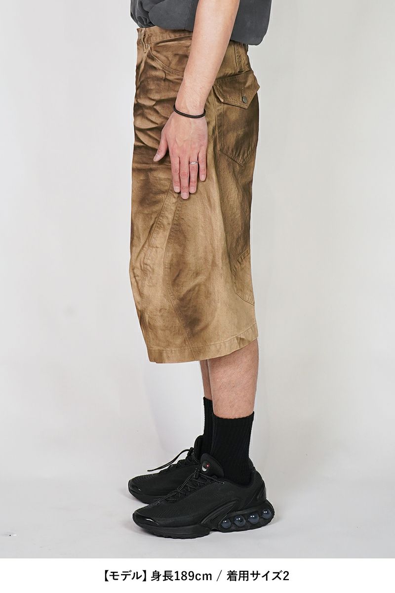 NVRFRGT(ネバーフォーゲット)3D TWISTED JORTS 3Dツイステッドジョーツ NF251P10A