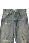 DAIRIKU(ダイリク) "Damage" Straight Denim Pants ダメージストレートデニムパンツ 25SS RG-DNM6