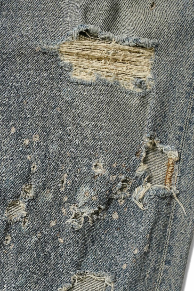 DAIRIKU(ダイリク) "Damage" Straight Denim Pants ダメージストレートデニムパンツ 25SS RG-DNM6