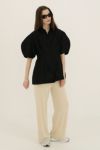 CLANE(クラネ) WAIST SHAPE PUFF SLEEVE TOPS ウエストシェイプパフスリーブトップス 18122-4252