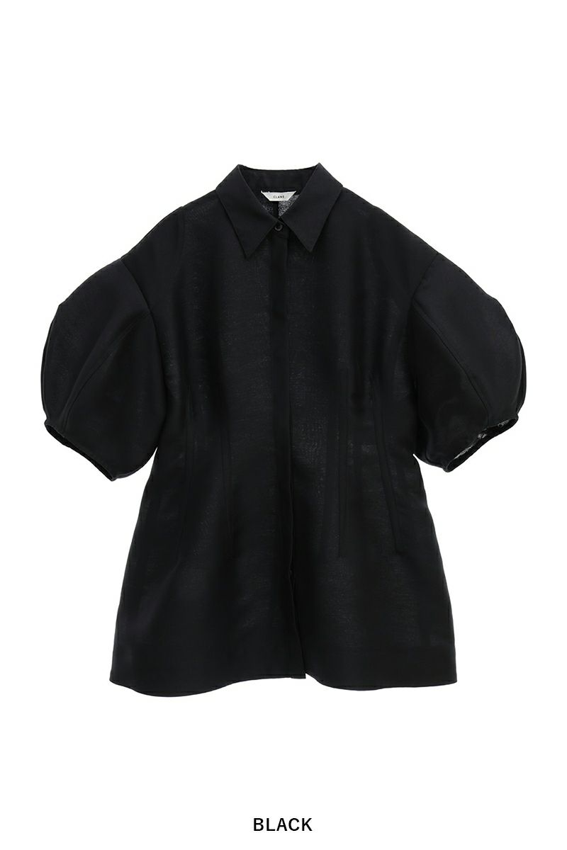 CLANE(クラネ) WAIST SHAPE PUFF SLEEVE TOPS ウエストシェイプパフスリーブトップス 18122-4252