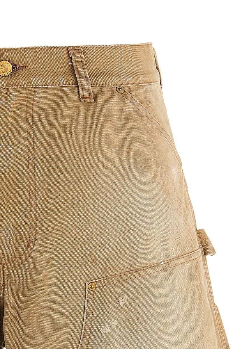 SAINT Mxxxxxx(セントマイケル) SM-HR8-0000-072 / DOUBLE KNEE SHORTS / BEIGE ダブルニーショーツベージュ