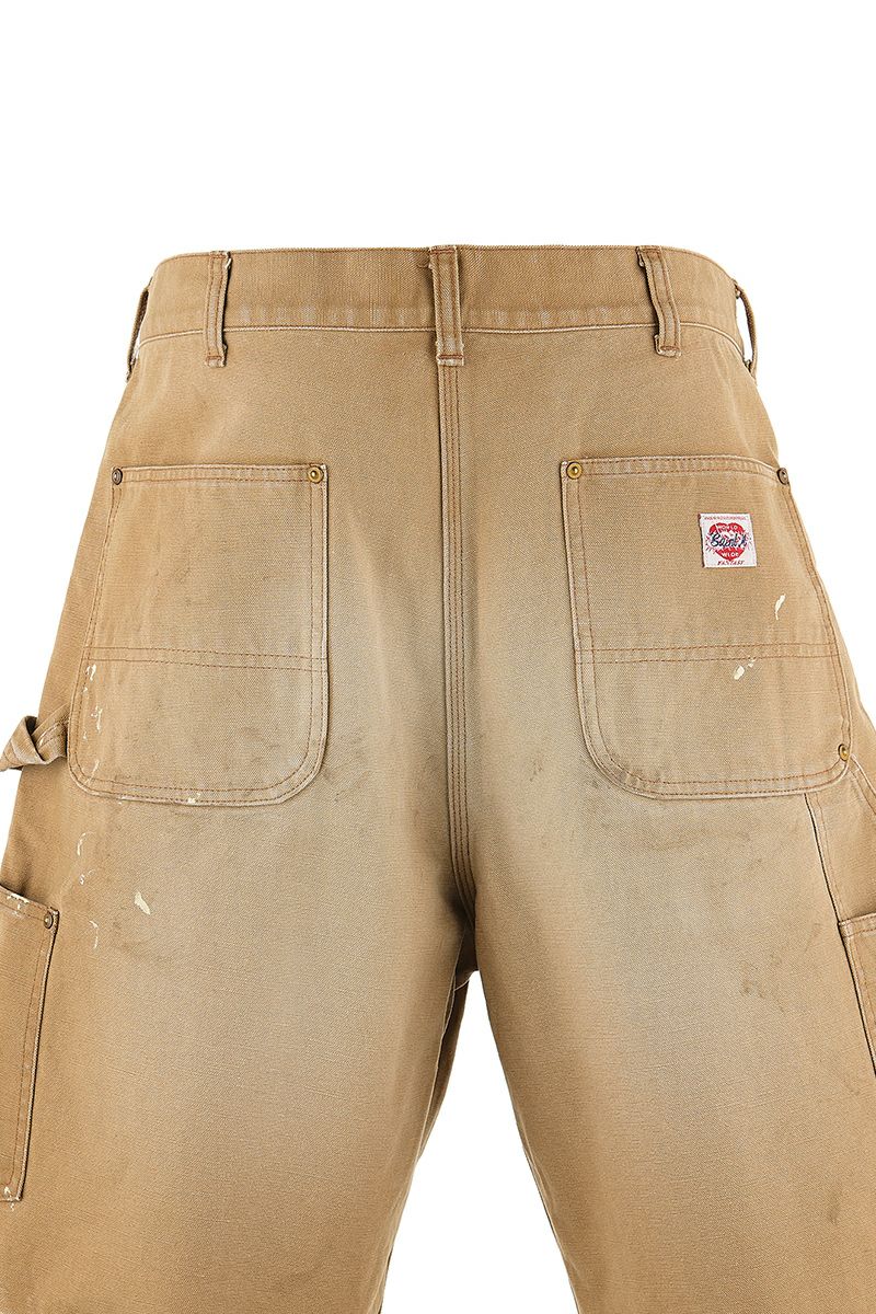 SAINT Mxxxxxx(セントマイケル) SM-HR8-0000-072 / DOUBLE KNEE SHORTS / BEIGE ダブルニーショーツベージュ