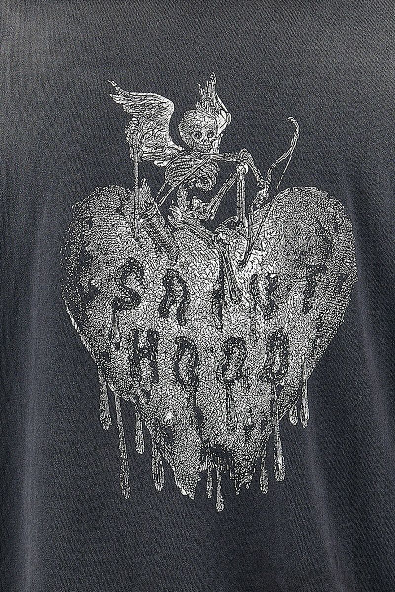 SAINT Mxxxxxx(セントマイケル)；SM-HR8-0000-C12 / EV_SS TEE / BLUE / WHITE 半袖Tシャツ エヴァンゲリオン；05