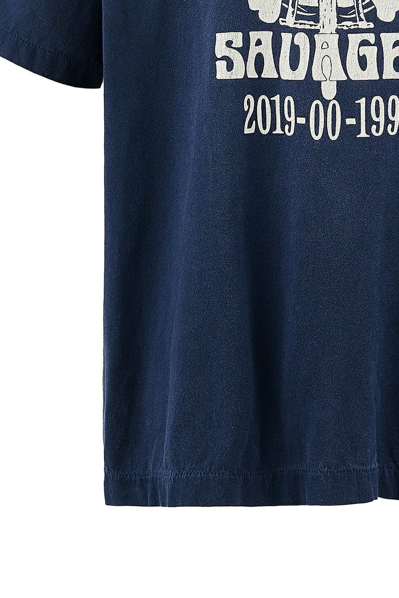 SAINT Mxxxxxx(セントマイケル) SM-HR8-0000-C71 / NH_SS TEE / STHD.SAINTNBHD / NVY NEIGHBORHOOD ネイバーフッド半袖Tシャツ ネイビー