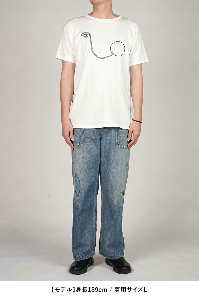 BOWWOW(バウワウ) BALL AND CHAIN 8812 TEE ボールアンドチェーンTシャツ BW251-BC8T