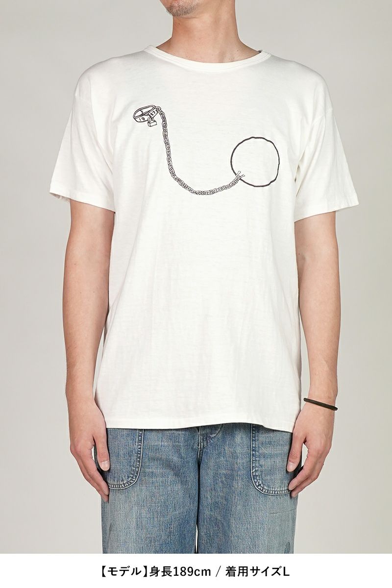 BOWWOW(バウワウ) BALL AND CHAIN 8812 TEE ボールアンドチェーンTシャツ BW251-BC8T