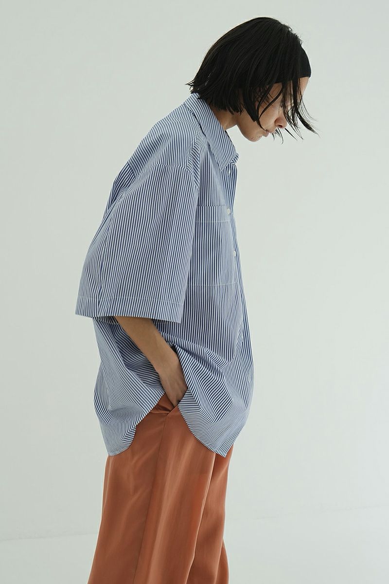 CLANE(クラネ) HALF SLEEVE HUGE SHIRTS ハーフスリーブヒュージシャツ 18122-4202