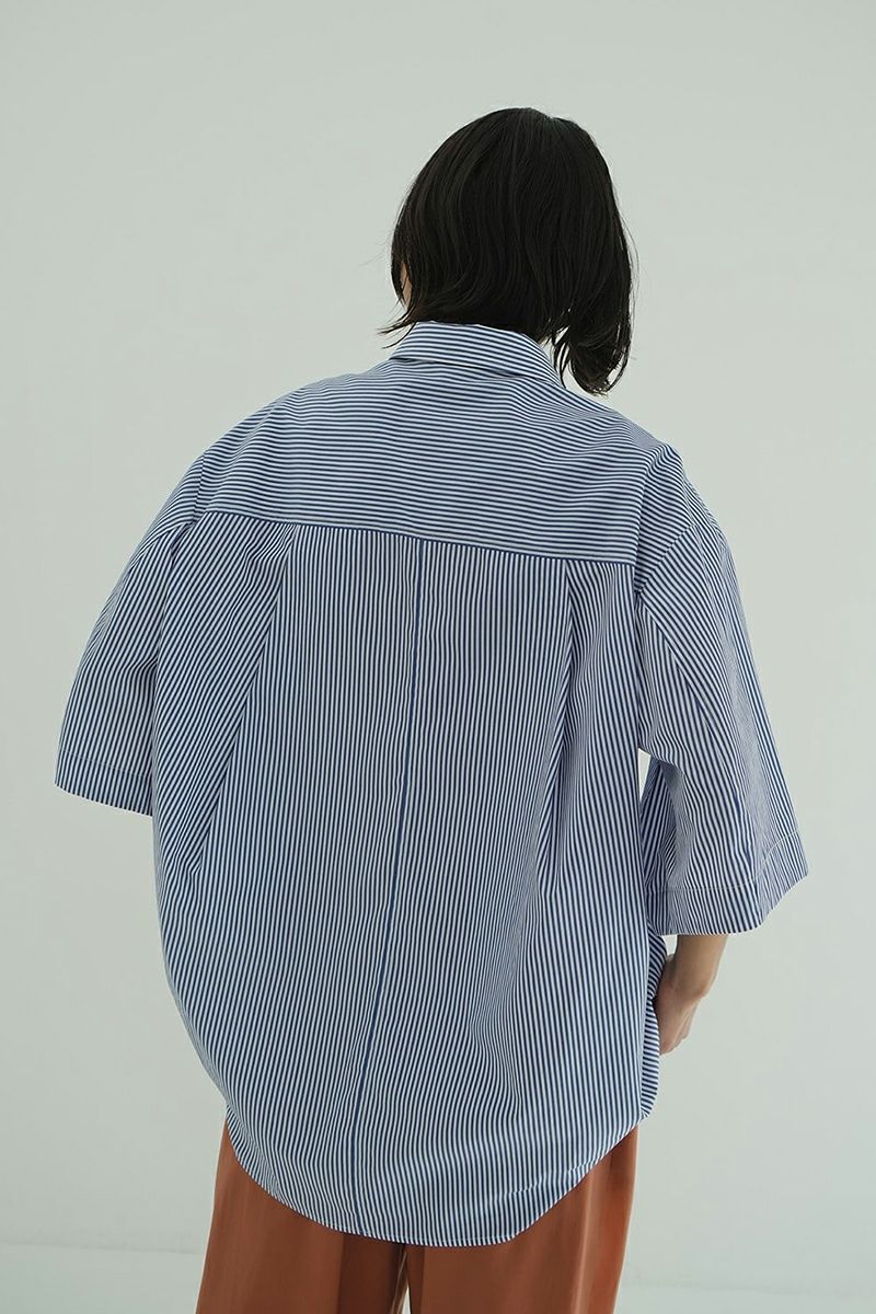 CLANE(クラネ) HALF SLEEVE HUGE SHIRTS ハーフスリーブヒュージシャツ 18122-4202