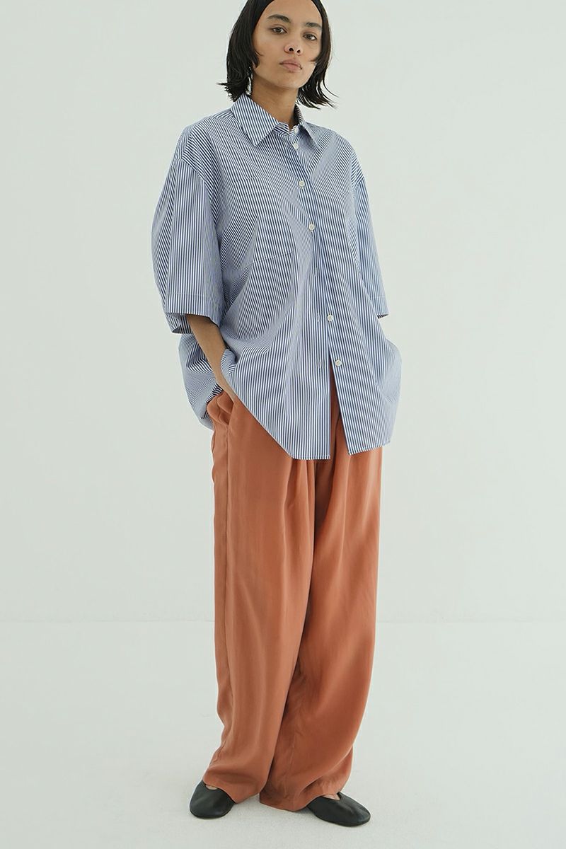 CLANE(クラネ) HALF SLEEVE HUGE SHIRTS ハーフスリーブヒュージシャツ 18122-4202