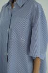 CLANE(クラネ) HALF SLEEVE HUGE SHIRTS ハーフスリーブヒュージシャツ 18122-4202