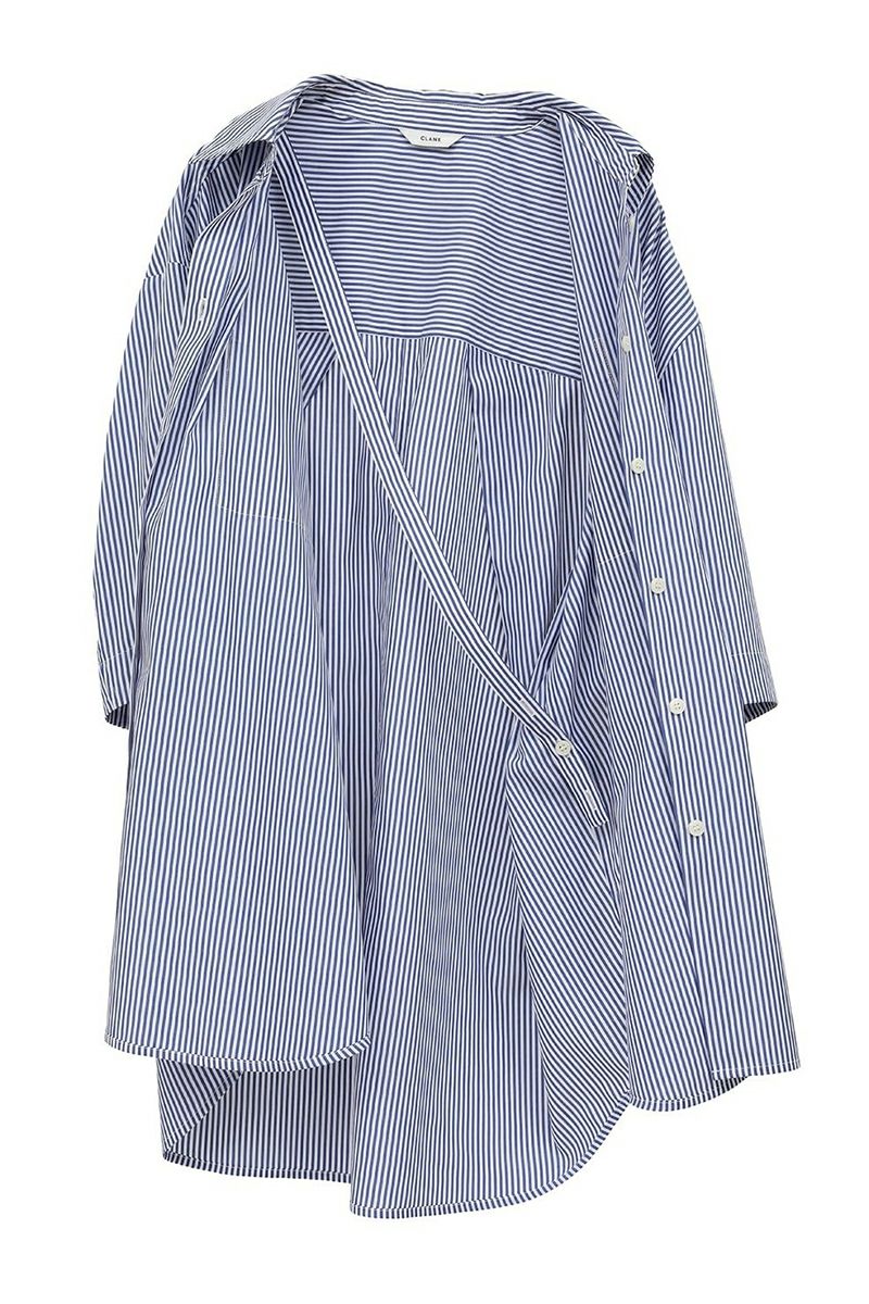 CLANE(クラネ) HALF SLEEVE HUGE SHIRTS ハーフスリーブヒュージシャツ 18122-4202