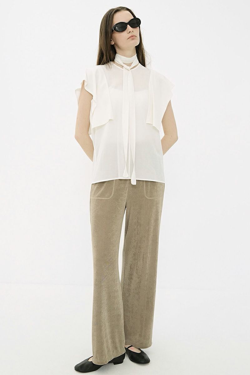  CLANE(クラネ) > SQUARE SLEEVE BLOUSE スクエアスリーブブラウス 18122-4182