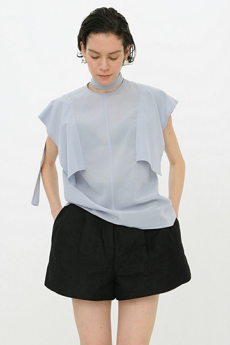  CLANE(クラネ) > SQUARE SLEEVE BLOUSE スクエアスリーブブラウス 18122-4182