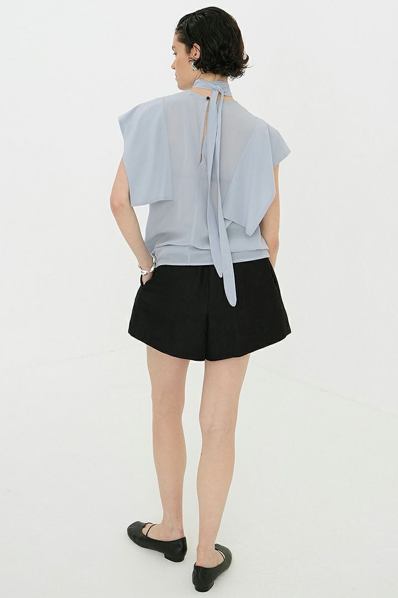  CLANE(クラネ) > SQUARE SLEEVE BLOUSE スクエアスリーブブラウス 18122-4182